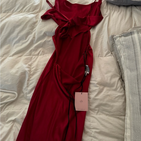 Hello Molly Bright Horizons Dress Wine Size 8 - Picture 6 of 13